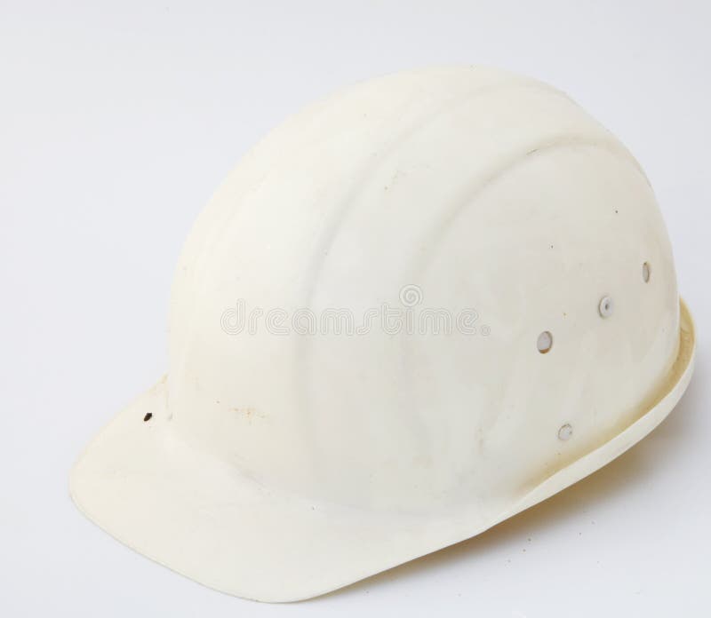 White hard hat stock image. Image of manufacturing, wear 13791427