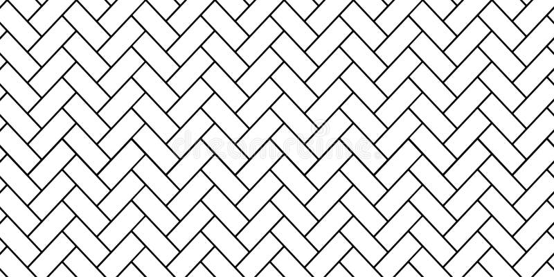 White herringbone parquet floor seamless pattern with diagonal panels. Vector wooden or brick wall texture.