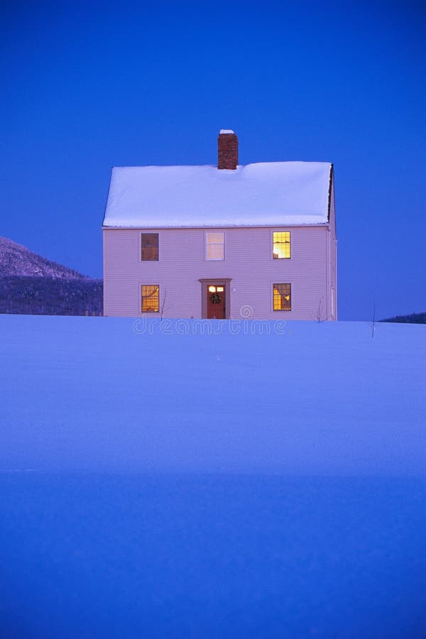 White house on Darling Hill Road