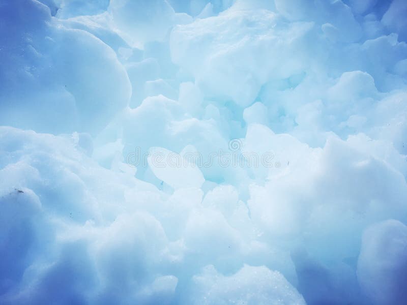 White ice snow pack on ground in the winter season. royalty free stock photo
