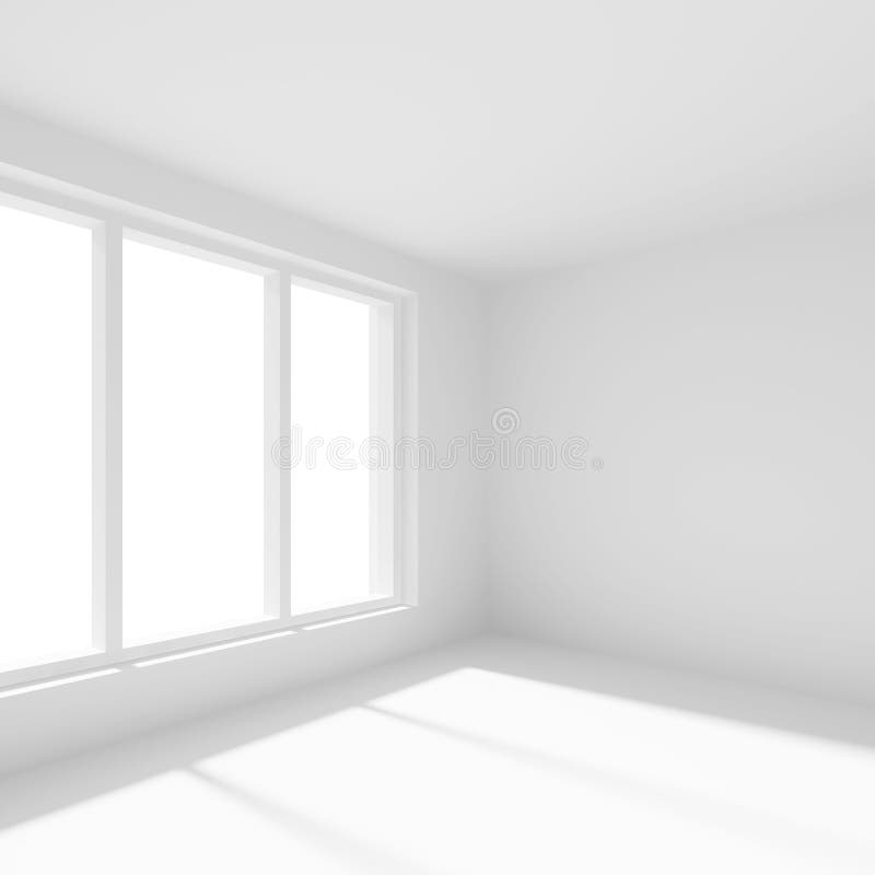 White Interior Design stock illustration. Illustration of corporate