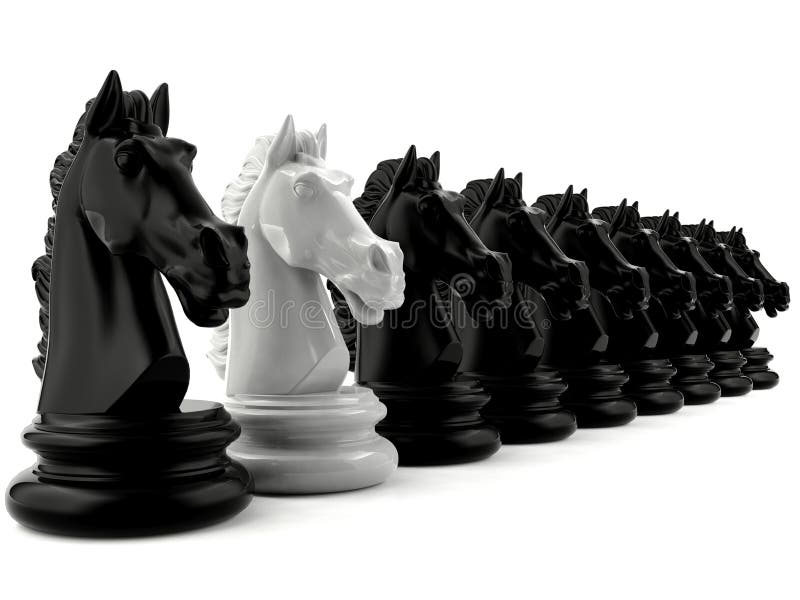 Knight, Wood Piece Of Chess Stock Photo, Picture and Royalty Free Image.  Image 19247654.