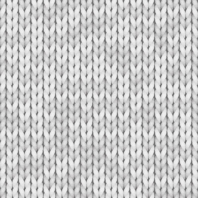 White Knit Seamless Texture Seamless Pattern For Print