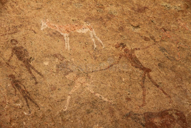 White Lady rock engravings at Brandberg