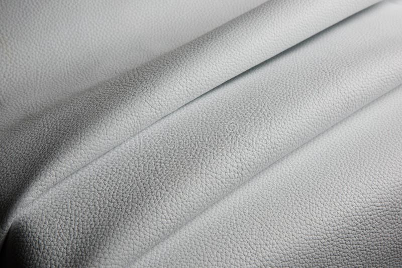 White leather texture background close up macro