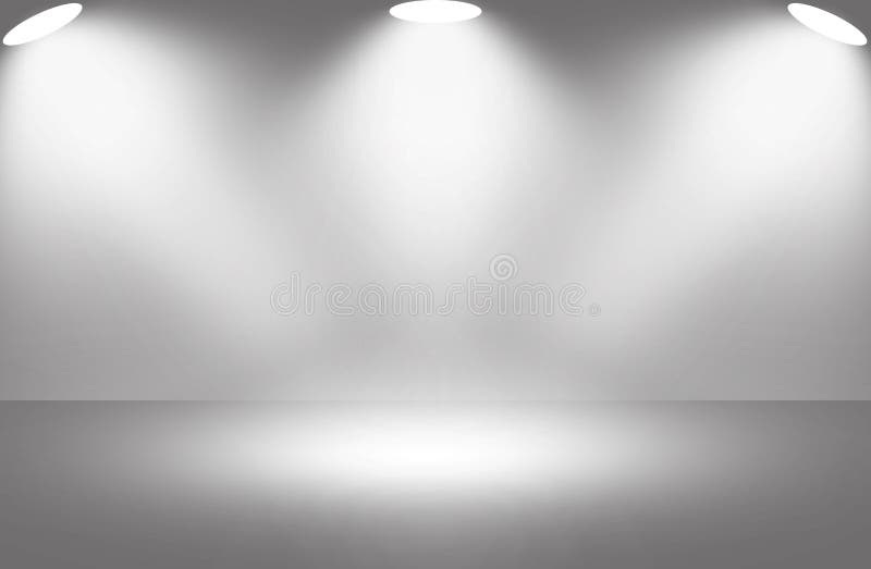 White Light Spotlight Stage Background. Stock - Illustration of 95280171