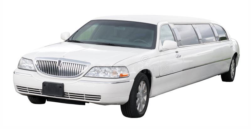 White limousine