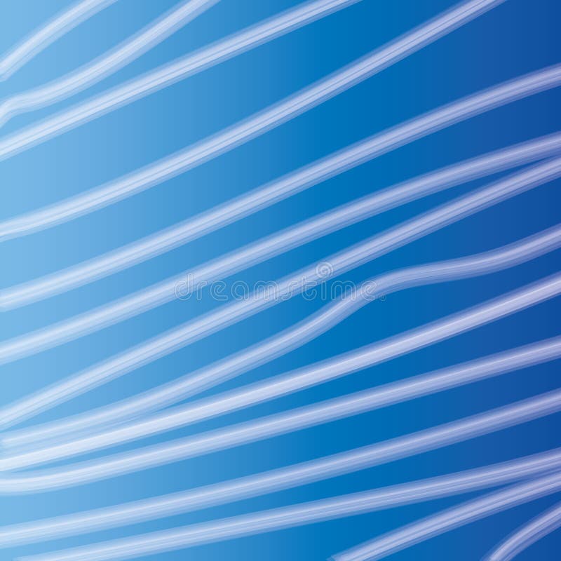 White Lines on Blue Background Stock Vector Illustration of