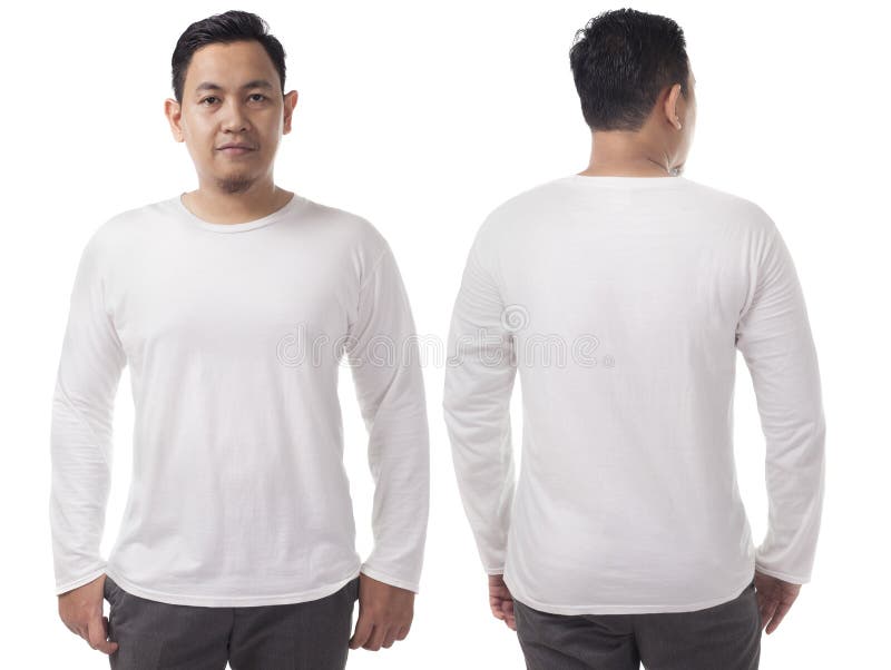 320 Blank White Tee Long Sleeve Stock Photos - Free & Royalty-Free ...