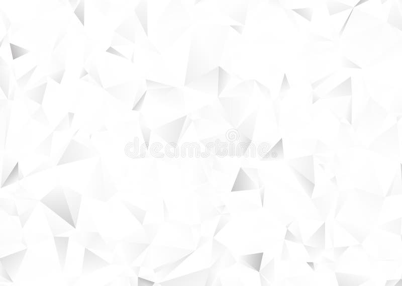 White low poly background gradient abstract geometric pattern modern minimal triangle texture vector illustration