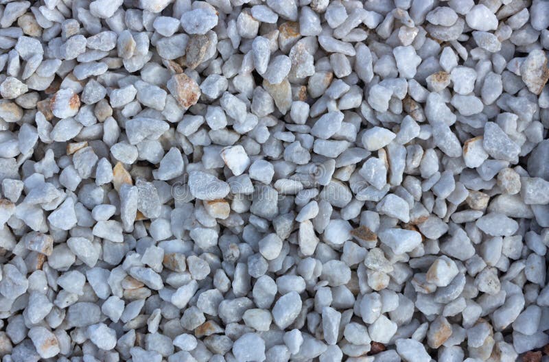 White Marble Chips Texture for Use in Landscape Design, and Decoration