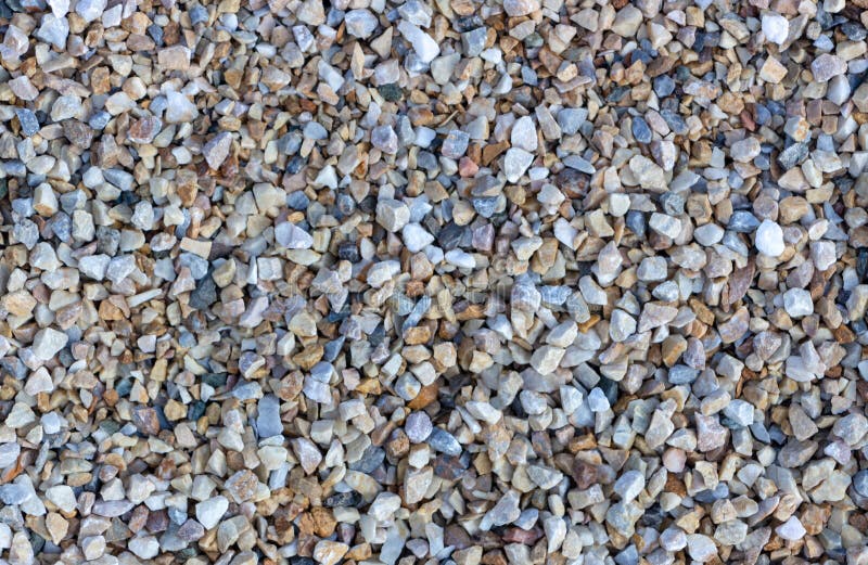 White Marble Chips Texture for Use in Landscape Design, and Decoration