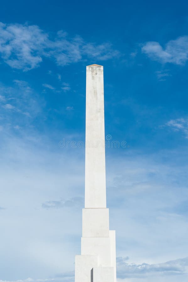 White Marble Obelisk Masculine Concept Stock Photo Image of vertical