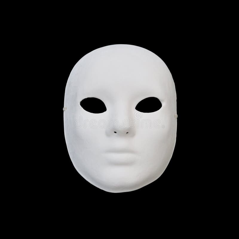 White mask stock image. Image of phantom, expression - 31153417