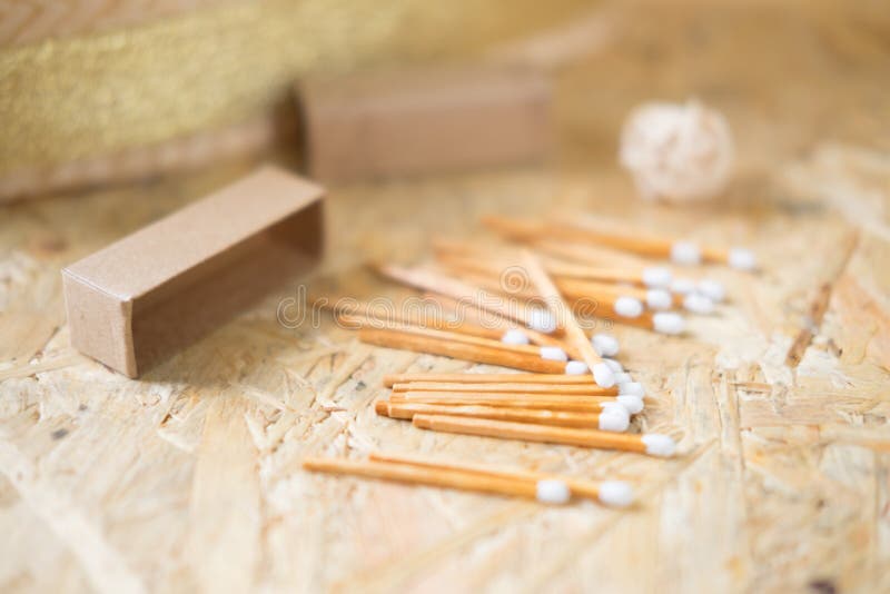 Box of white matches stock image. Image of wood, background 1916037