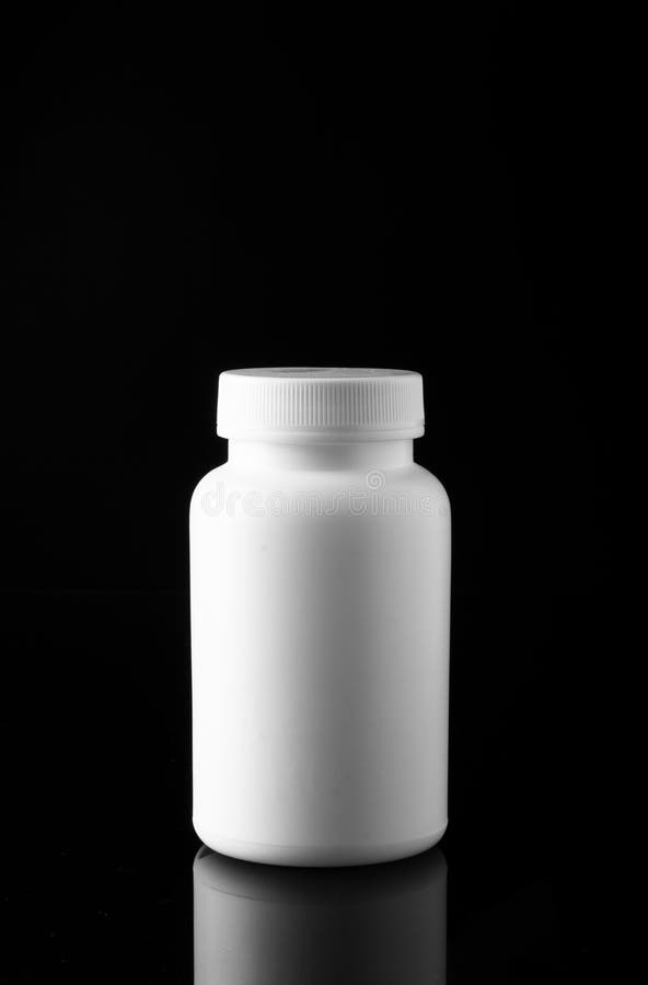 White medicine bottle