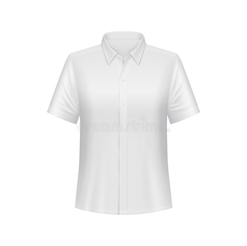White Formal Shirt Mockup Stock Illustrations – 4,965 White Formal ...