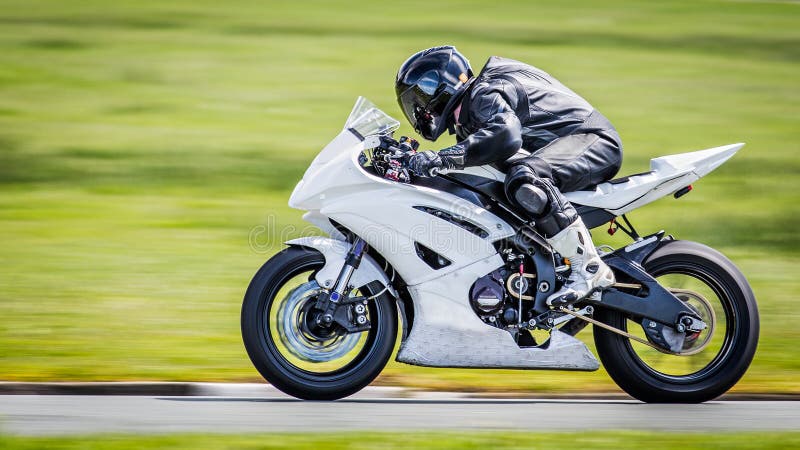 White motorbike