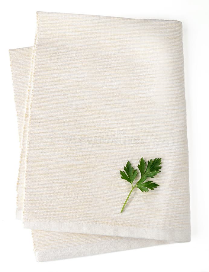 White napkin royalty free stock image White napkin royalty free stock image