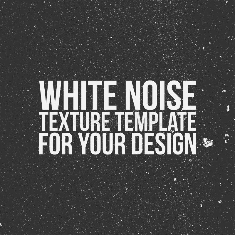 White Noise Vector Texture Template Stock Vector - Illustration of