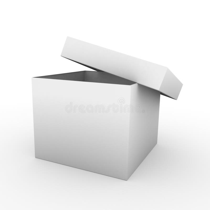 26+ White opened cardboard box illustration Free Stock Photos