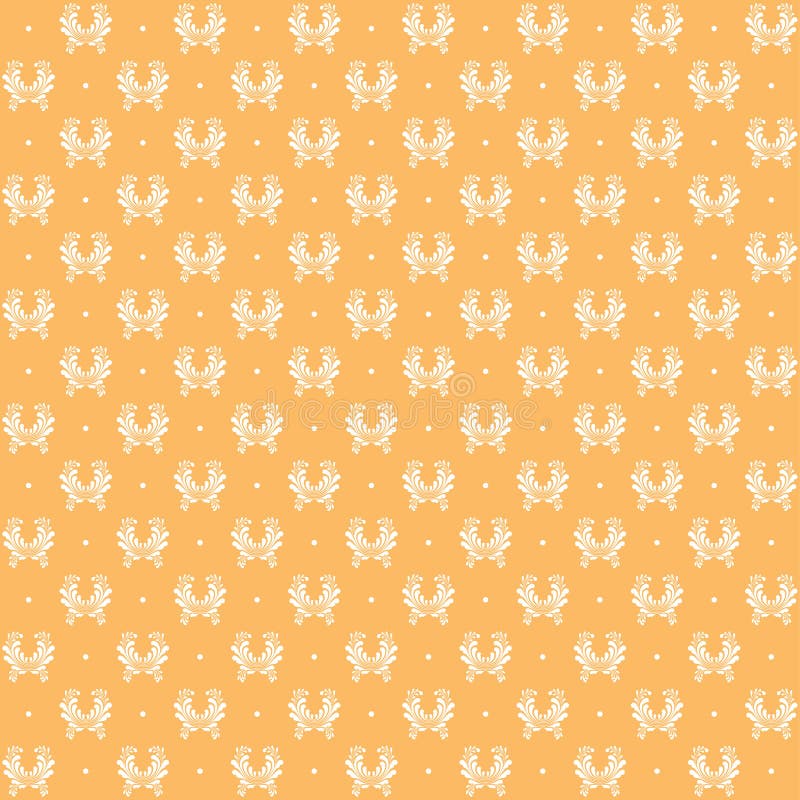 White orange pattern royalty free illustration