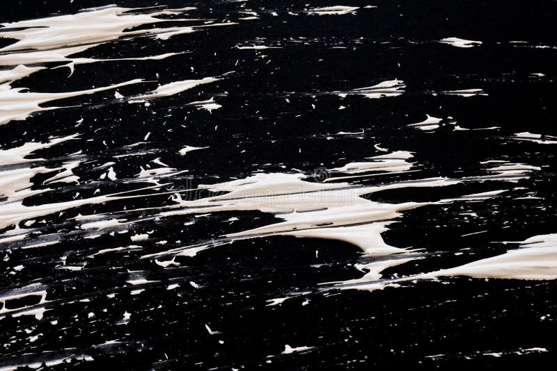 White Paint on Black Paper Background Punk Image Stock Photo Image of