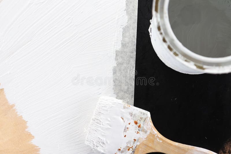 White for the paint job stock photo. Image of dirty 237076150