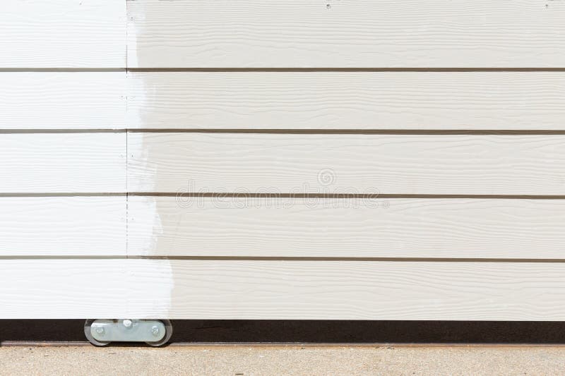 White paint on wood fence stock image. Image of surface 49854933