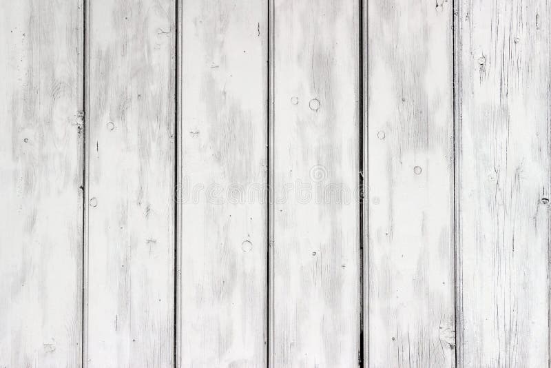 The White Paint Wood Texture with Natural Patterns Stock Photo Image