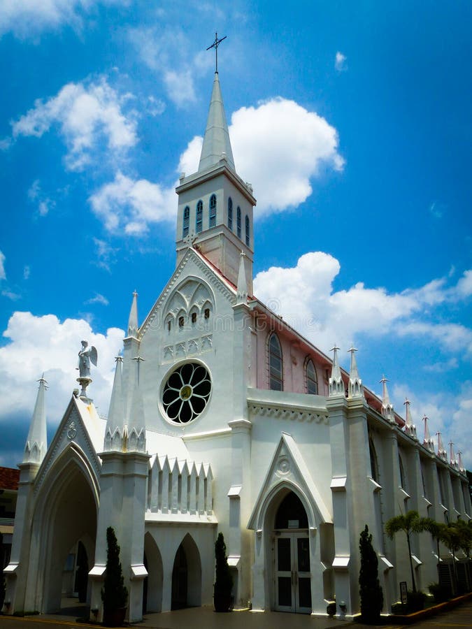 Christian Church Building in Singapore, Asia