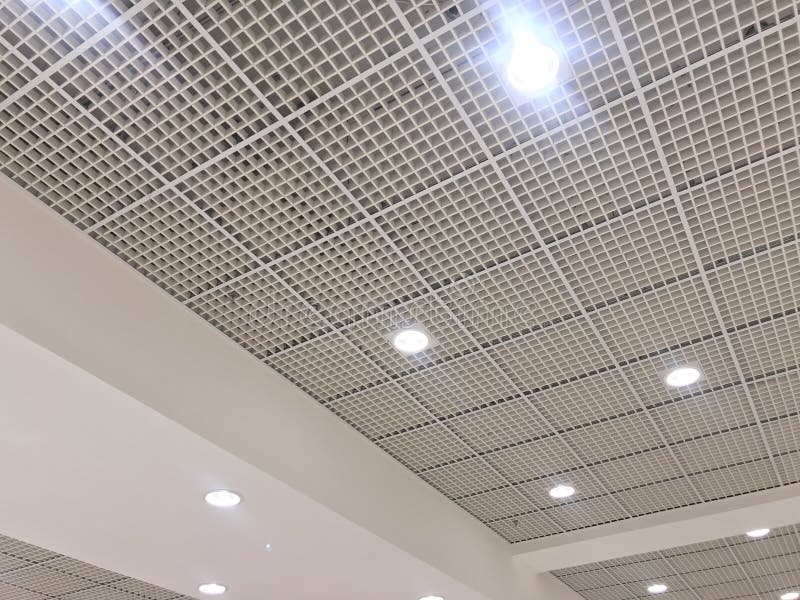 Decor Gypsum False Ceiling And Cove Finishes In A Shopping