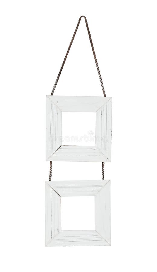 White Painted Picture Frames Stock Photo Image of wood, rough 29381712