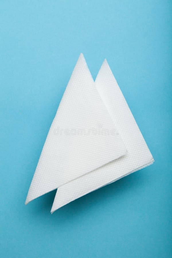 Download Restaurant Tissue, White Paper Napkin Mockup Stock Photo - Image of food, texture: 148211256