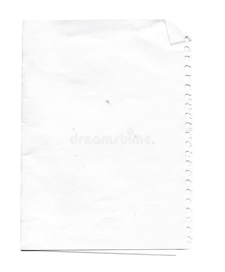 White Paper sheet isolated royalty free stock photos White Paper sheet isolated royalty free stock photos