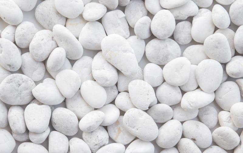 White Pebbles Stone Texture Background Stock Image Image Of Pebble
