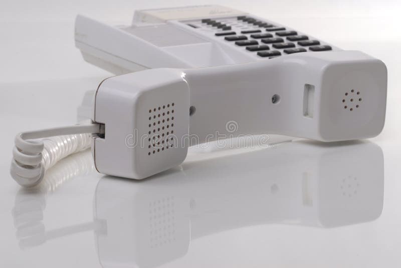 White phone