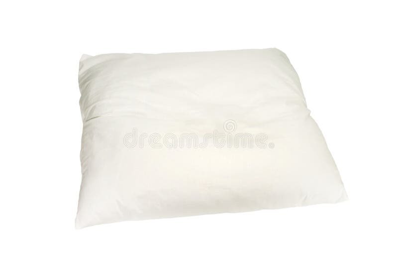 White pillow royalty free stock photography