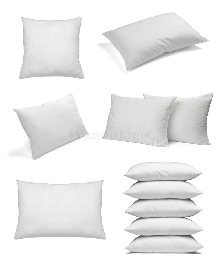White pillow bedding sleep stock photo. Image of cotton 143603828