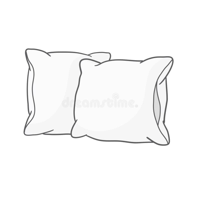 White Office Couch with Funny Emoji Pillow Free Stock Photo