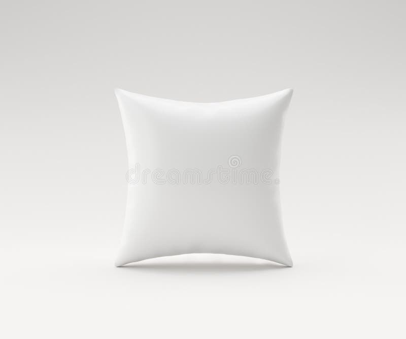 Download White Pillow Mockup On Pink Background With Blank Template Pillow Mockup Or Template For Design 3d Rendering Stock Illustration Illustration Of Filling Floor 187635250