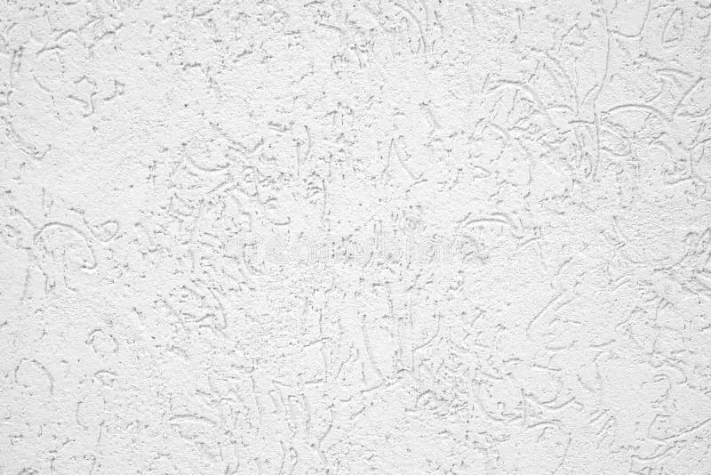 White Plastered wall. stock photo. Image of design, materials 46197426