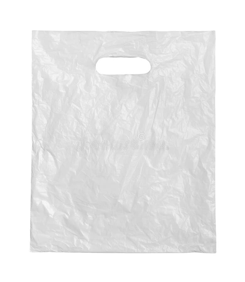 Plastic bag stock photo. Image of plastics, isolated 16736996