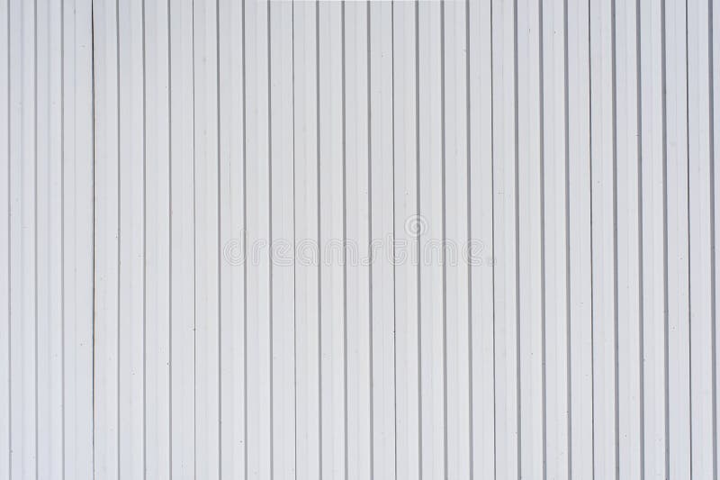 White Plastic Siding Panels for Texture Background Stock Photo Image