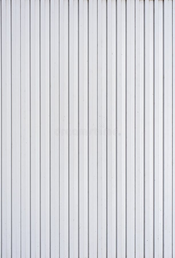 White Plastic Siding Panels for Texture Background Stock Photo Image