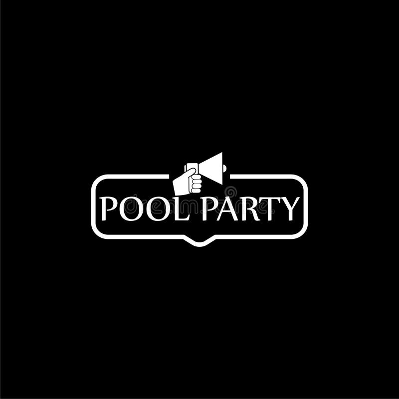 Pool Party Logo Stock Illustrations – 1,107 Pool Party Logo Stock  Illustrations, Vectors & Clipart - Dreamstime