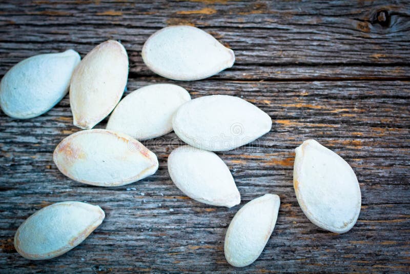 White pumpkin seeds stock photo. Image of isolated, season 37475018