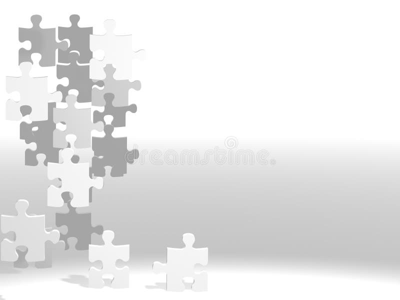 3d render of puzzle pieces, metaphoric image applicable to several concepts. 3d render of puzzle pieces, metaphoric image applicable to several concepts