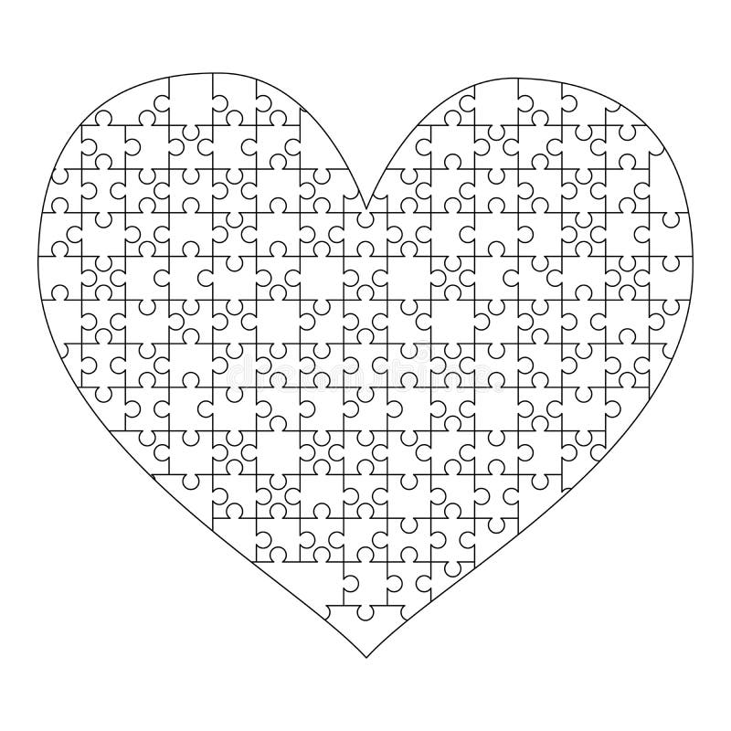 Texture of small red hearts arranged template Vector Image