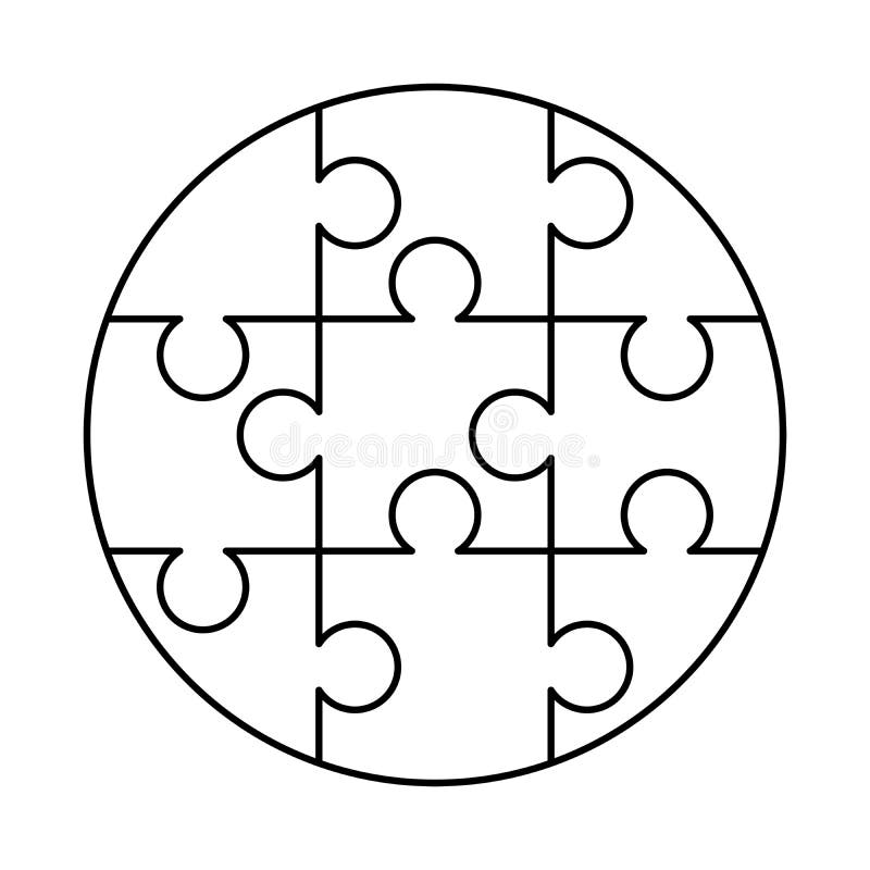 Puzzle Piece Printable Template from thumbs.dreamstime.com